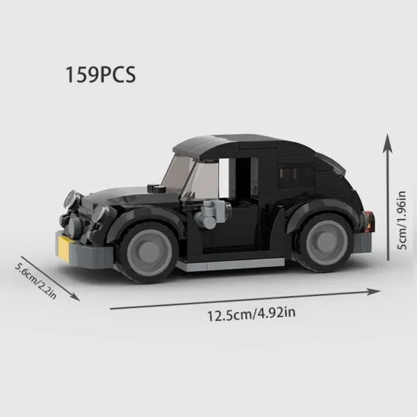 Stylized Building Block Toy Car - Image 8