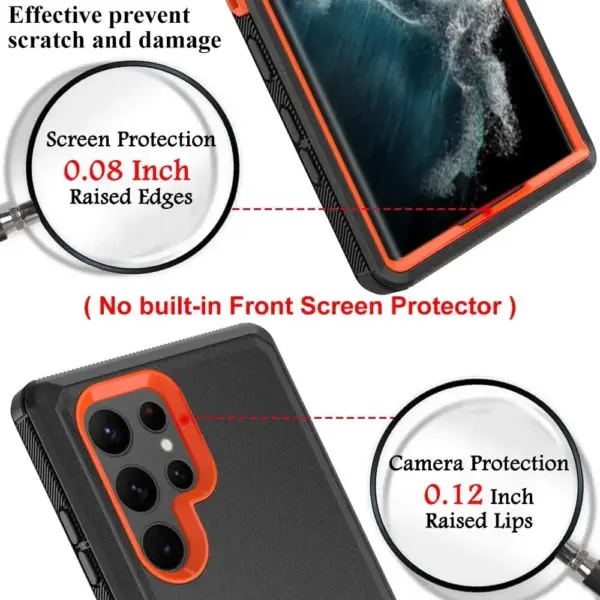 Heavy Duty Shockproof Dust-Proof Case for Galaxy S Series - Image 3