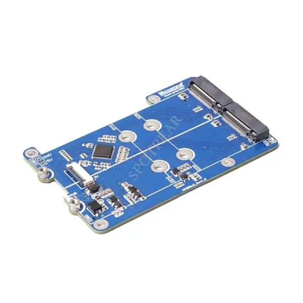 Pi5 Double M.2 SSD Adapter Board for Raspberry Pi 5 - Image 2