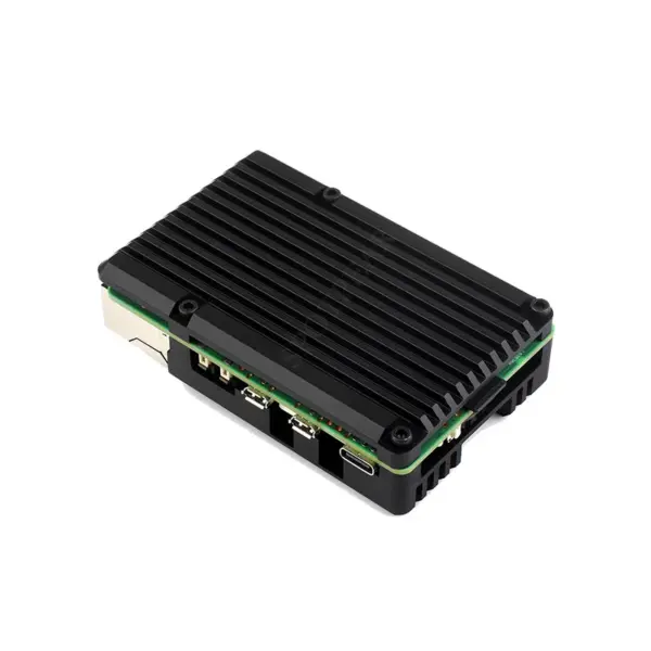 Aluminium Alloy Case with Fan for Raspberry Pi 5 - Image 2