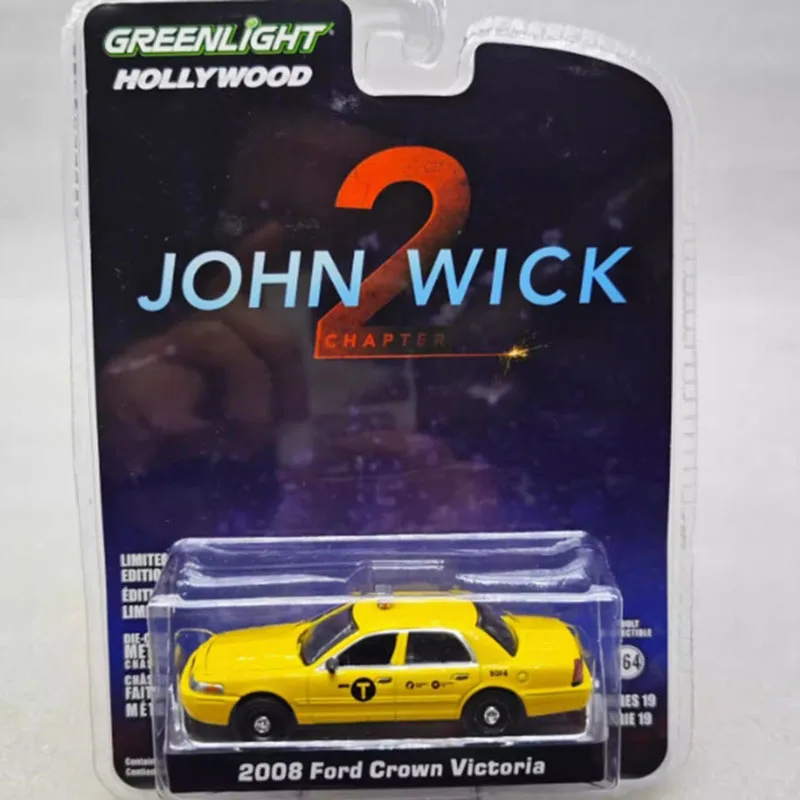 GreenLight 1:64 Ford Crown Victoria Taxi Model 2 GreenLight 1:64 Ford Crown Victoria Taxi Model - Image 2