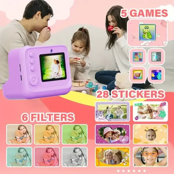 Kids Instant Print Digital Camera with 32G Storage - Image 5