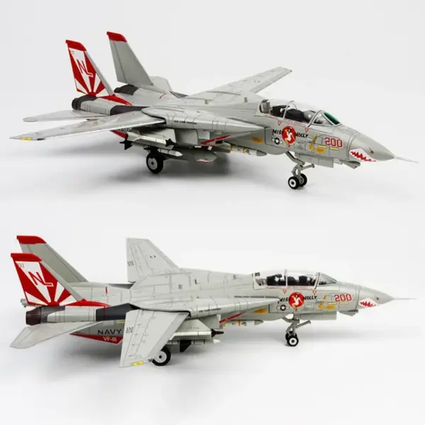 Diecast F14 Tomcat Fighter Aircraft Model 1/72 Scale - Image 2