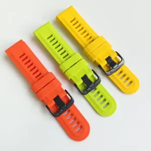 Two-tone Silicone Watch Band for Garmin 22mm 27 Sf8c72a0e03724a0fae2931d83394f802W