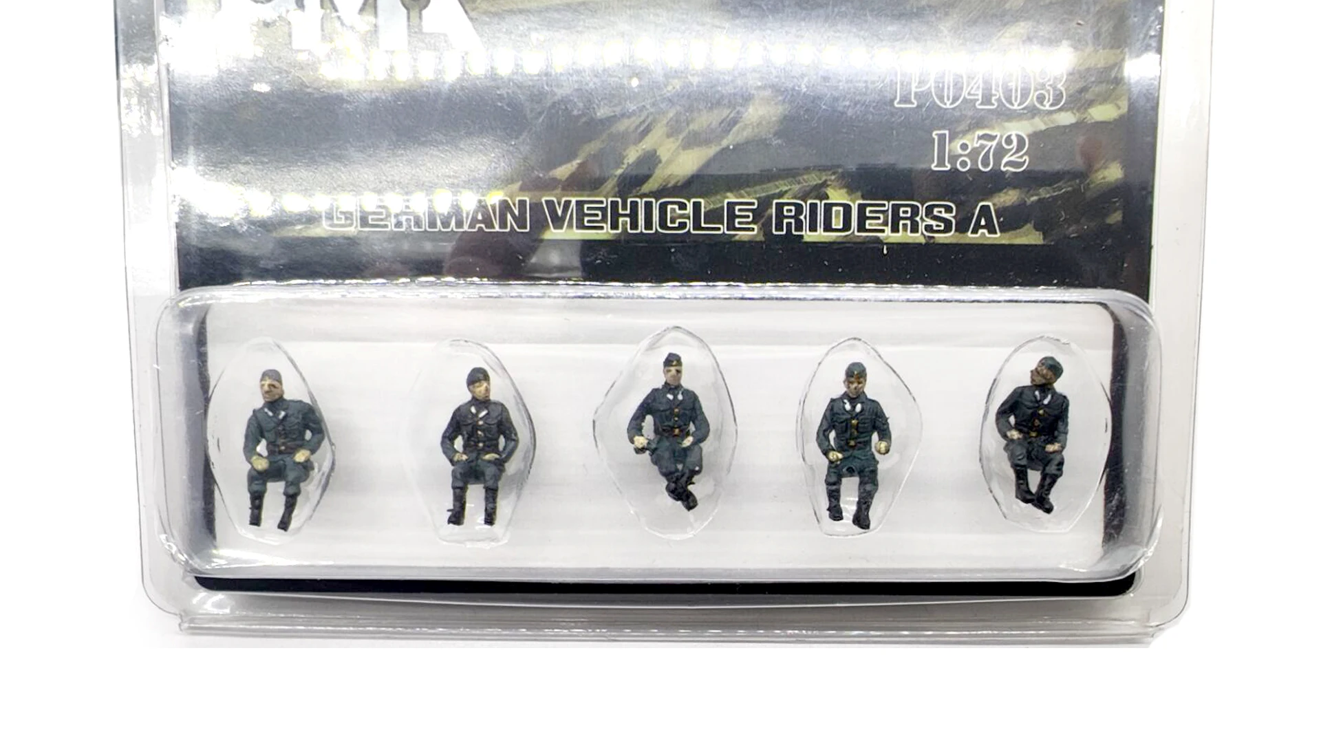 German WWII Vehicle-Mounted Soldier Model Set 1/72 5 German WWII Vehicle-Mounted Soldier Model Set 1/72 - Image 5