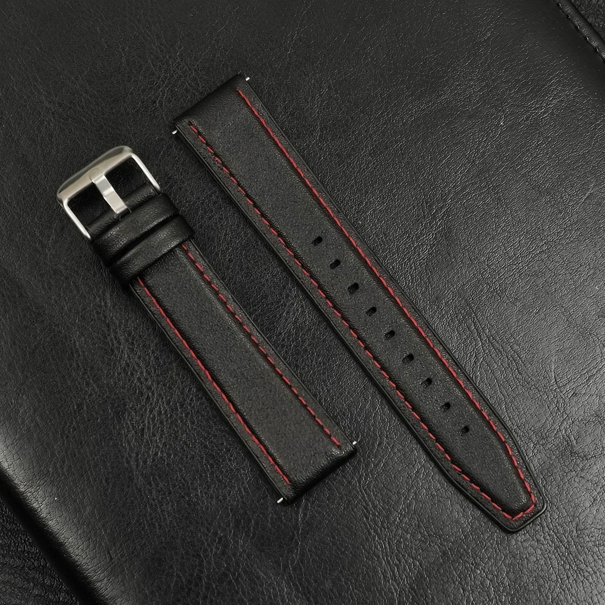 Silicone Leather Strap for Huawei Watch GT4 5Pro 15 Silicone Leather Strap for Huawei Watch GT4 5Pro - Image 15