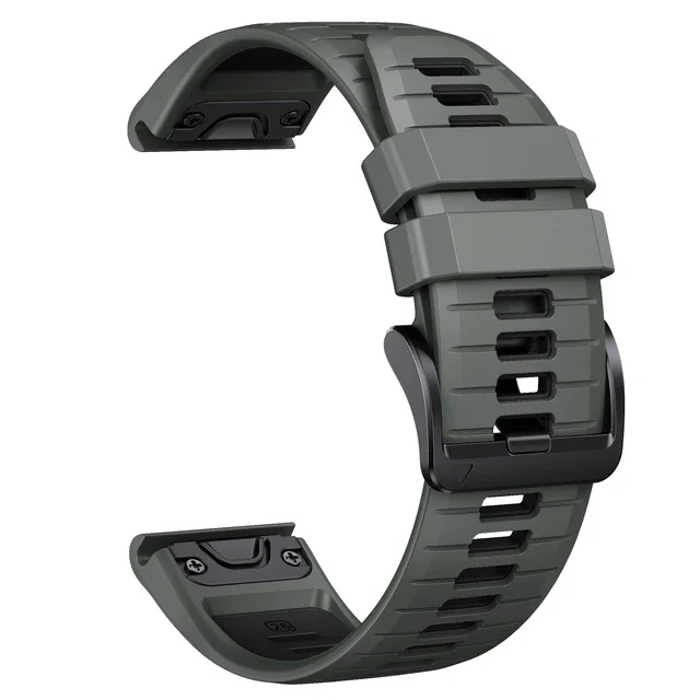 Two Tone Silicone Strap for Garmin Watches 15 Two Tone Silicone Strap for Garmin Watches - Image 15