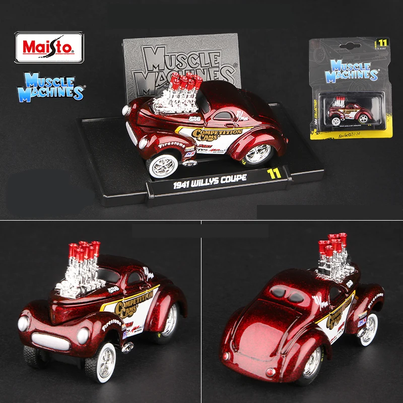 Maisto 1/64 Scale Muscle Car Collection Set 17 Maisto 1/64 Scale Muscle Car Collection Set - Image 17