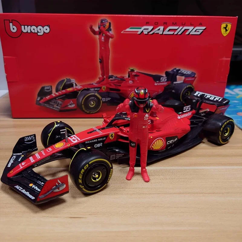 Bburago 1:24 Mclaren Mcl38 Miami Gp Diecast Model 17 Bburago 1:24 Mclaren Mcl38 Miami Gp Diecast Model - Image 17