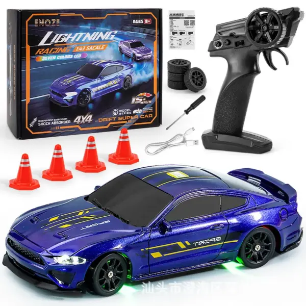 Hellcat 1:43 RC Drift Car with Remote - Image 13