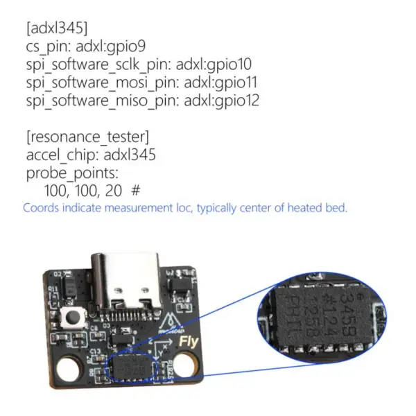 ADXL345 USB Accelerometer Board for 3D Printers - Image 4