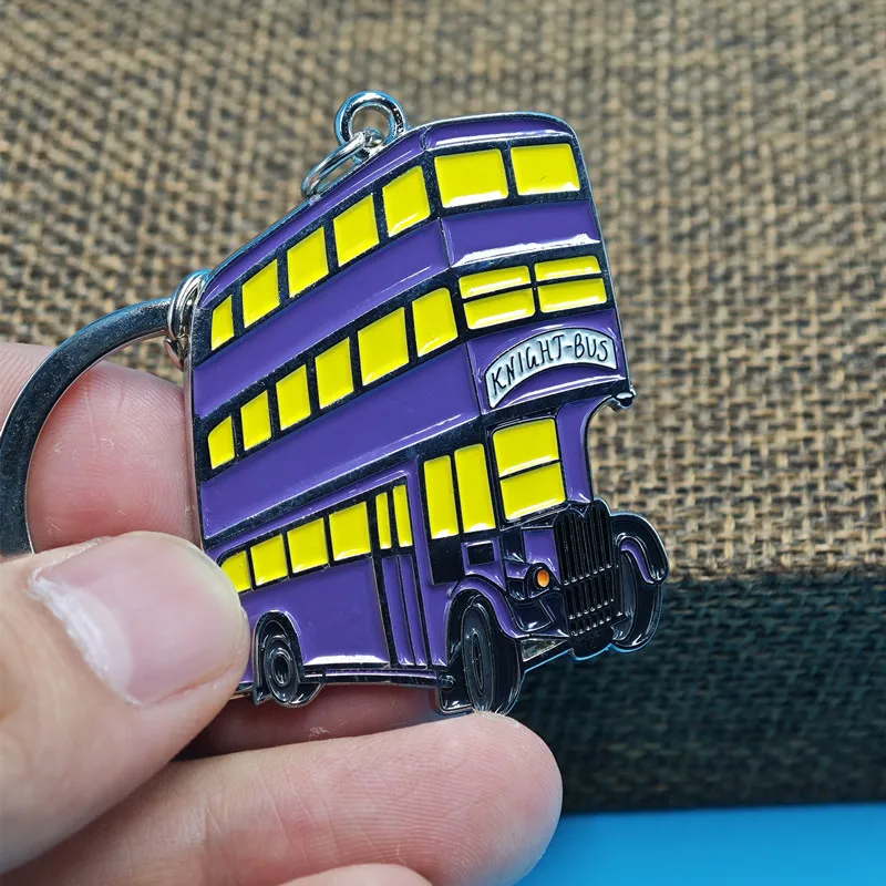Knight Bus Metal Keychain for Women and Men 4 Knight Bus Metal Keychain for Women and Men - Image 4