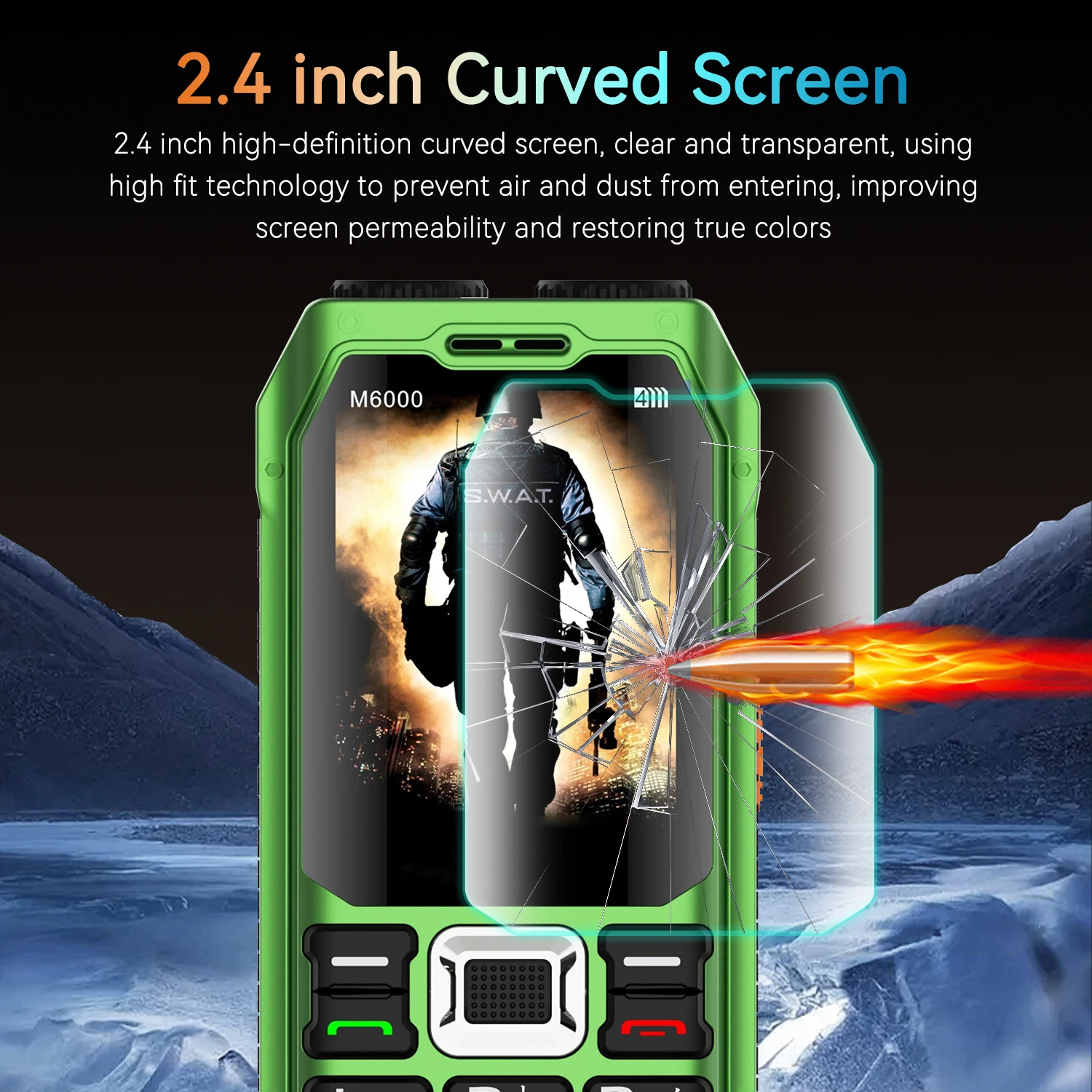 Rugged GSM 2G Mobile Phone for Elderly 3 Rugged GSM 2G Mobile Phone for Elderly - Image 3