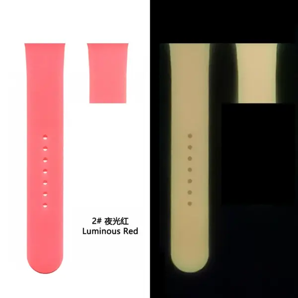 Luminous Silicone Strap for Apple Watch Ultra 2 - Image 14