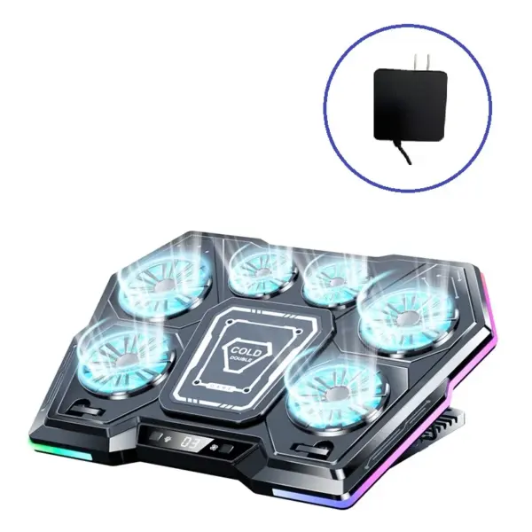 LZ-D13 Rapid Cooling Laptop Stand with RGB - Image 7