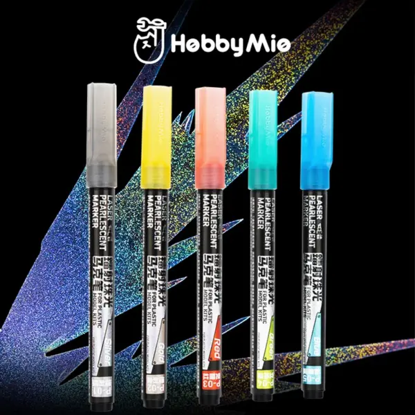 HOBBY MIO Pearlescent Oil-Based Marker Set - Image 2
