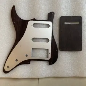 Hand-Carved Rosewood Guitar Pickguard Set 8 Sfbe634020665463ba77dde489f089ed71