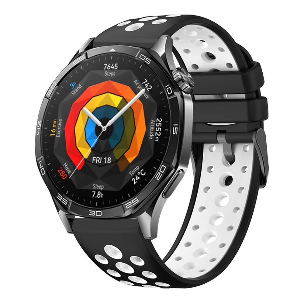 22mm Silicone Strap for HUAWEI WATCH GT 5/4 12 22mm Silicone Strap for HUAWEI WATCH GT 5/4 - Image 12