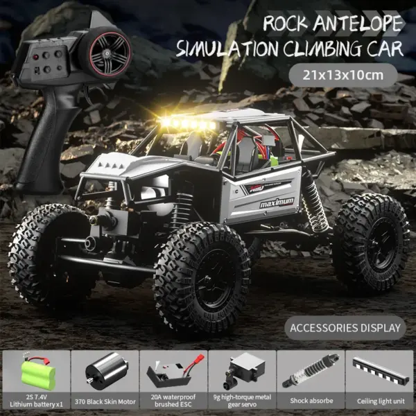 JJRC 1:18 Scale Remote Control Model Car - Image 9