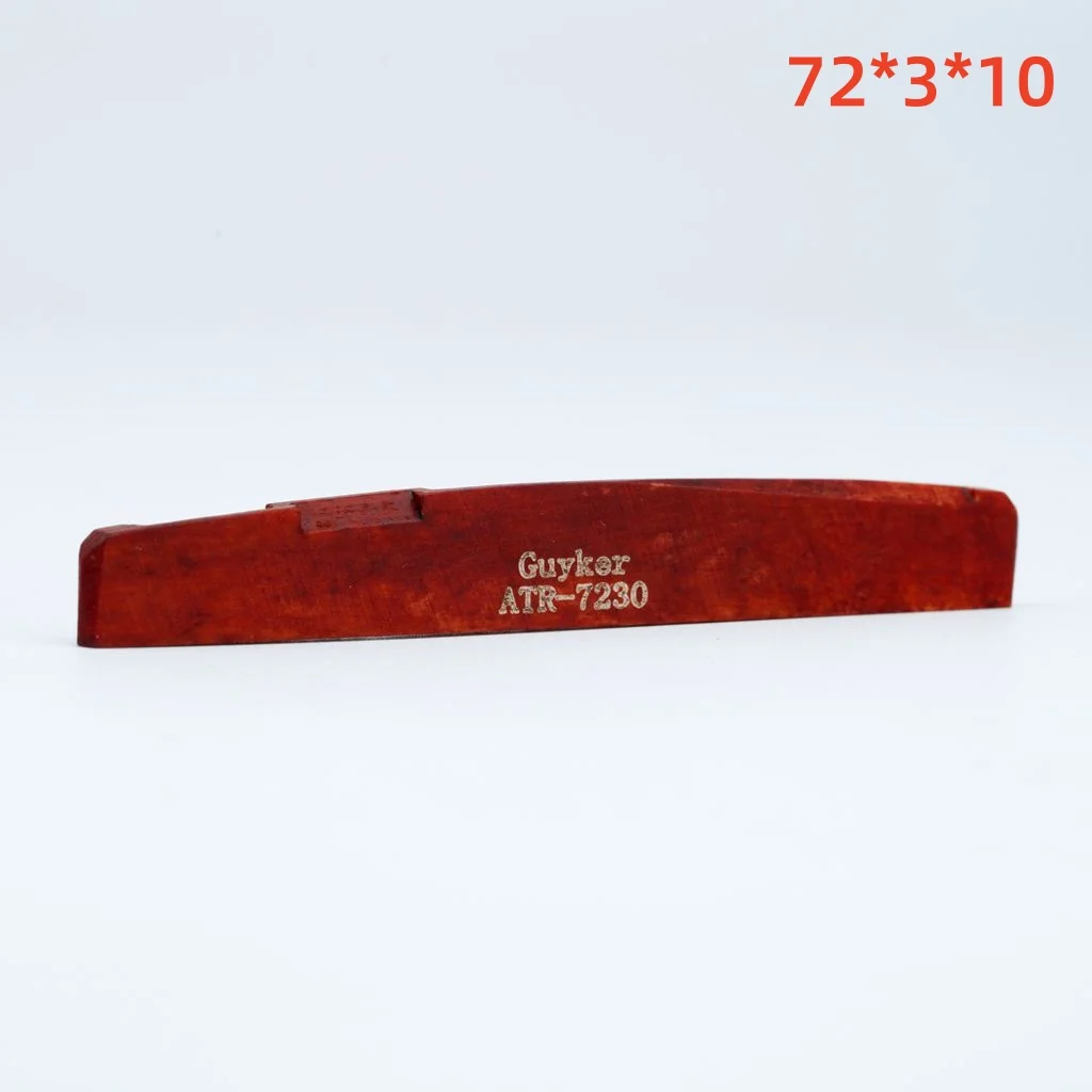 Guyker Acoustic Guitar Bone Nut ATR Red 17 Guyker Acoustic Guitar Bone Nut ATR Red - Image 17