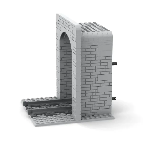 Creative City Train Tunnel Building Blocks Set - Image 4