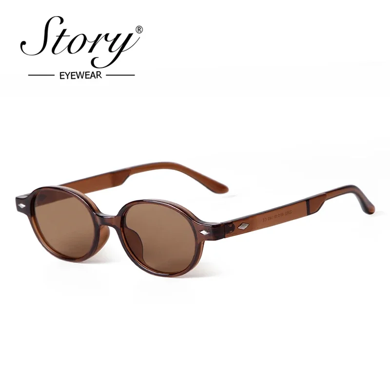 Vintage Tortoiseshell Oval Sunglasses S2382M 3 Vintage Tortoiseshell Oval Sunglasses S2382M - Image 3