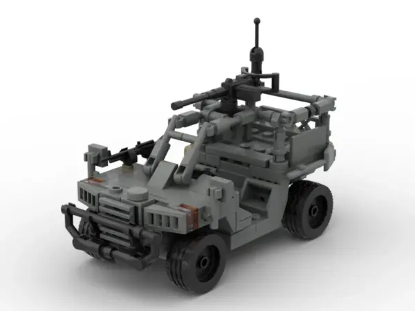 MOC Leopard Cat Assault Vehicle Building Kit - Image 9