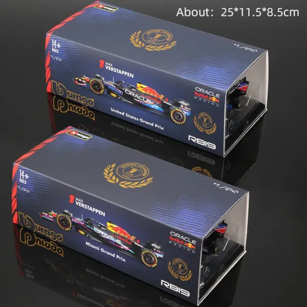 Bburago 1/24 Scale RB19 F1 Model Car - Image 3