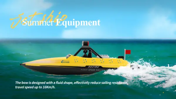 Wltoys WL917 Mini RC Speedboat with Remote - Image 17