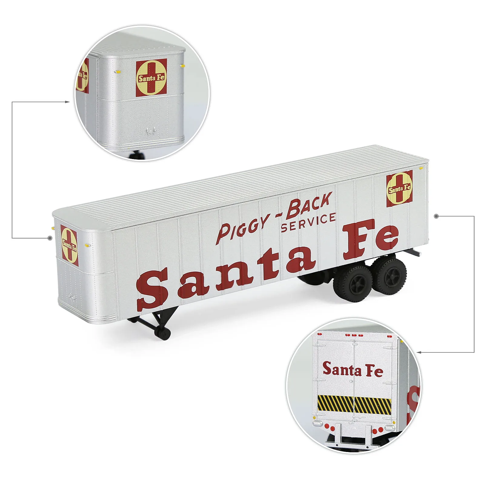 Evemodel C8766 HO Scale Semi-Trailer Model 10 Evemodel C8766 HO Scale Semi-Trailer Model - Image 10