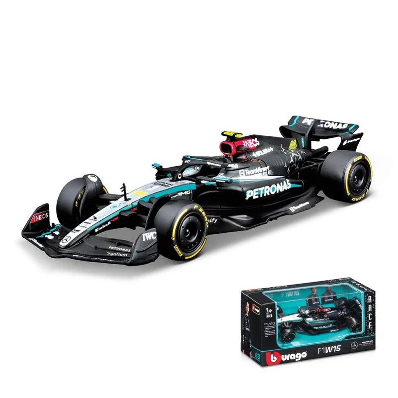 Bburago 1:43 Mercedes-AMG F1 Car Model 3 Bburago 1:43 Mercedes-AMG F1 Car Model - Image 3