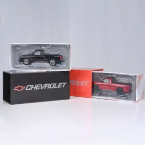 New Presale 1:64 2006 Chevrolet Silverado Paragon64 Clone Cateye Pickup Truck Model Alloy Miniature Diecast Ornament Custom Toy 11 Sfe0a3f09f98b43f9978387068f1156a7X 1