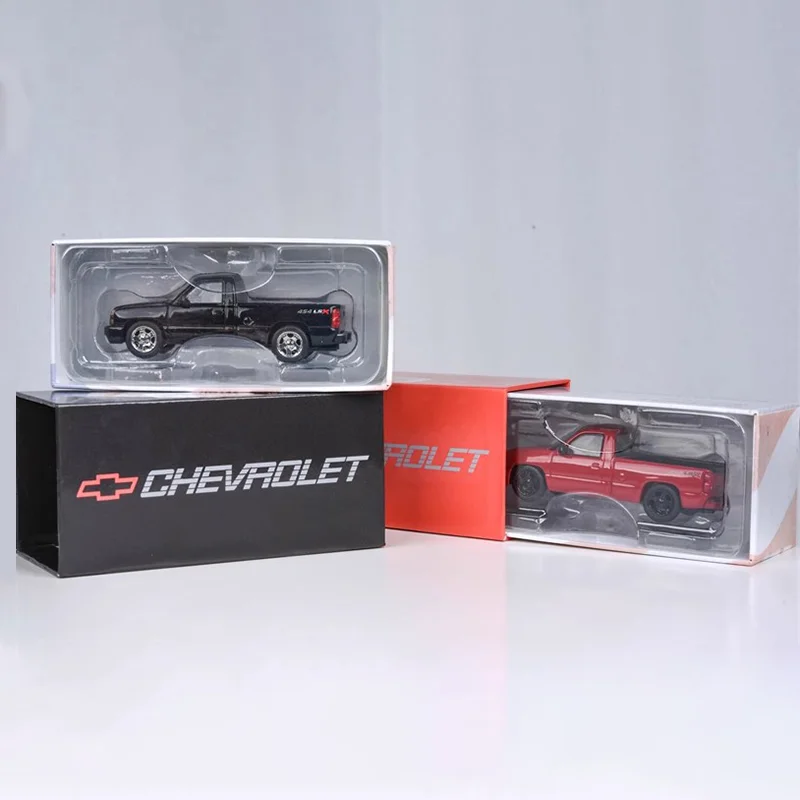 New Presale 1:64 2006 Chevrolet Silverado Paragon64 Clone Cateye Pickup Truck Model Alloy Miniature Diecast Ornament Custom Toy 6 New Presale 1:64 2006 Chevrolet Silverado Paragon64 Clone Cateye Pickup Truck Model Alloy Miniature Diecast Ornament Custom Toy - Image 6
