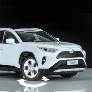 1:24 Toyota RAV4 Diecast Alloy Model Car 12 Sfe22a554dcc4472b813fc8c7090c8c1fF