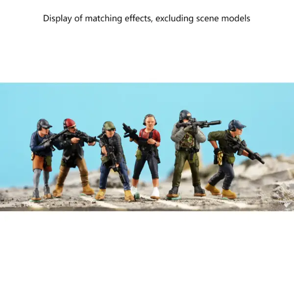 1/72 Combat Team Miniature Soldier Set - Image 6