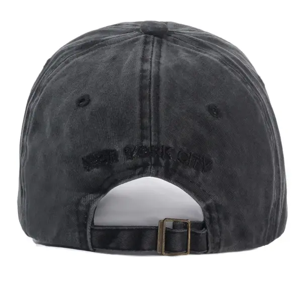 2025 Unisex New York Washed Cotton Cap - Image 6