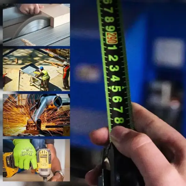 5M Self-Locking Measuring Tape with Brake Function - Image 3