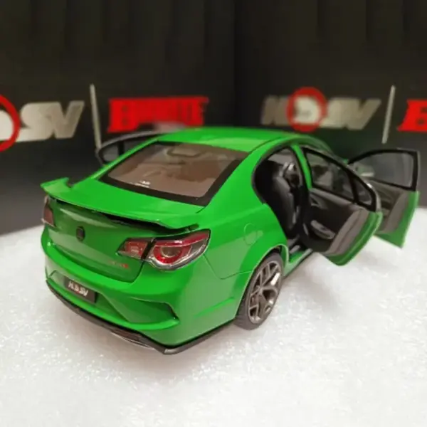 Holden HSV GTSR HERON Green Diecast Model - Image 5