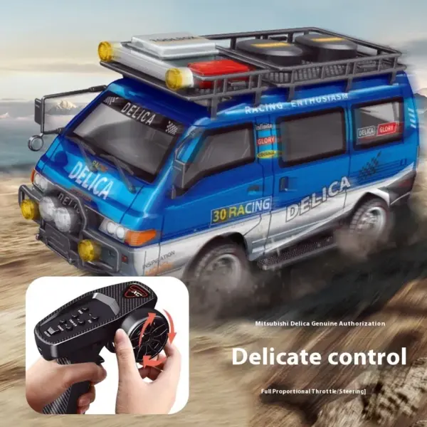 1/24 Scale 4WD RC Climbing Car with Lights - Image 2