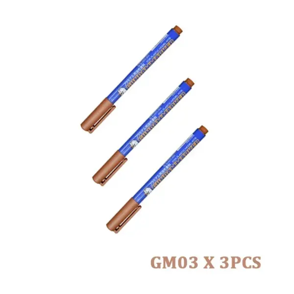 MR.HOBBY GM01 GM02 GM03 Markers Set for Plastic Models - Image 7