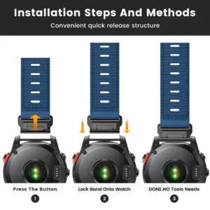 Braided Nylon Strap for Garmin Fenix & Instinct 13 Sfeca559ac23a48e4bbc832db2845daa2I