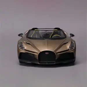 Bburago 1:18 Bugatti W16 Mistral Gold Model 22 Sfee7bd7dedb44822b64b2260c2c39289i