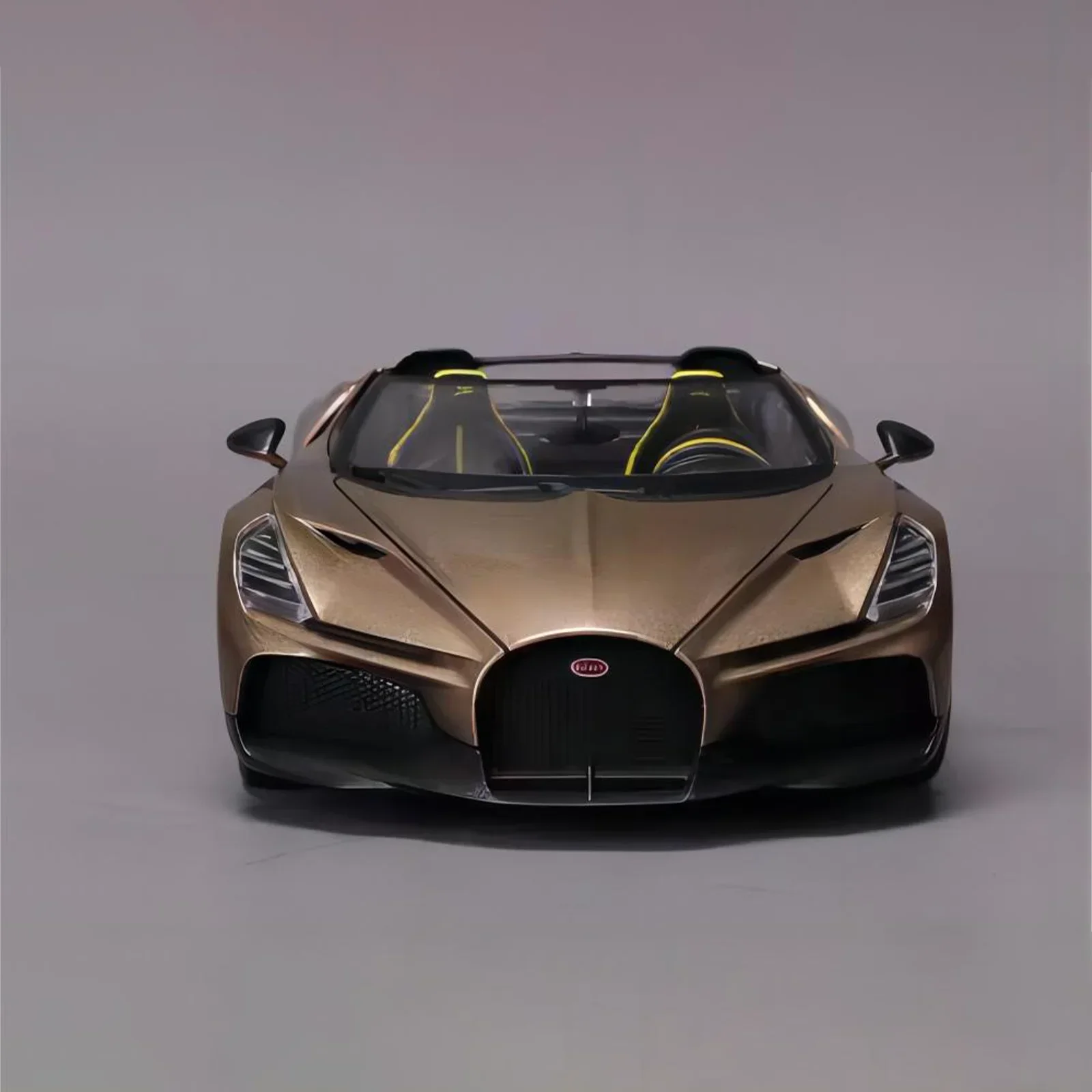 Bburago 1:18 Bugatti W16 Mistral Gold Model 11 Bburago 1:18 Bugatti W16 Mistral Gold Model - Image 11