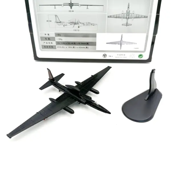 144 Scale U-2R Reconnaissance Aircraft Model - Image 6