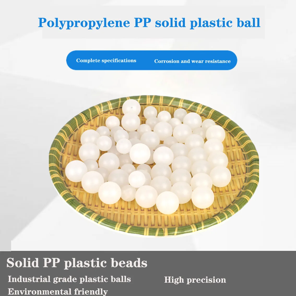 Floating White Polypropylene Plastic Balls 2-50mm 3 Floating White Polypropylene Plastic Balls 2-50mm - Image 3