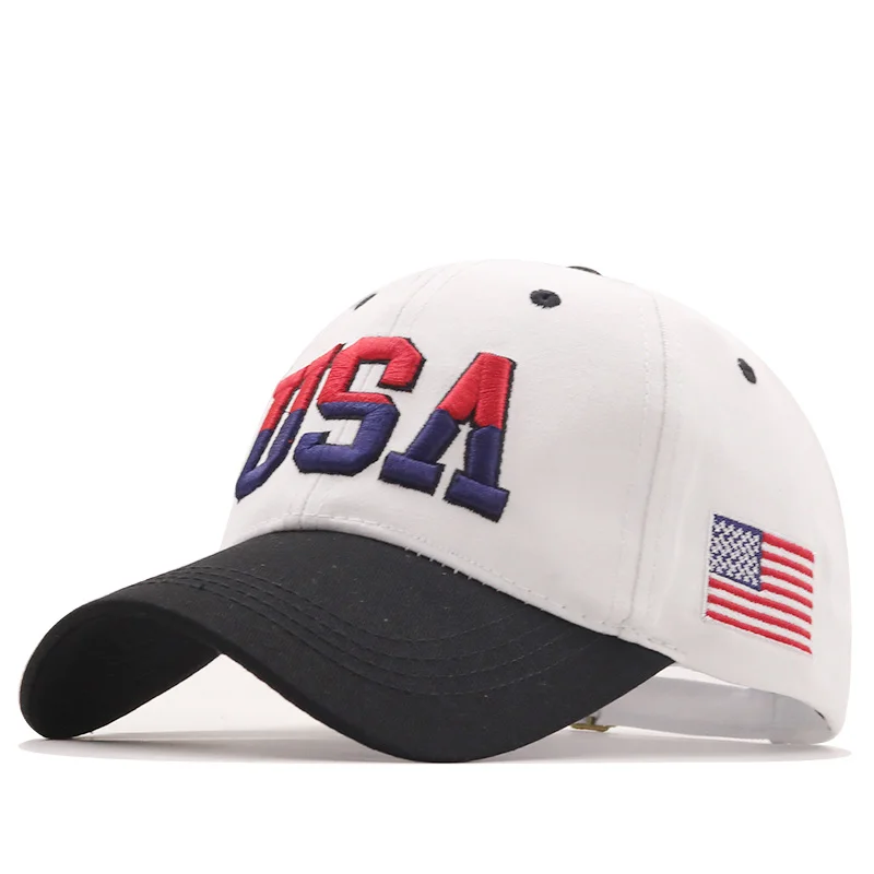 Unisex USA Flag Baseball Cap for Men Women 3 Unisex USA Flag Baseball Cap for Men Women - Image 3
