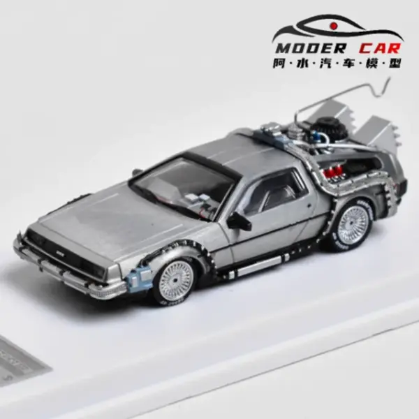 1:64 Scale DeLorean DMC-12 Alloy Model - Image 5