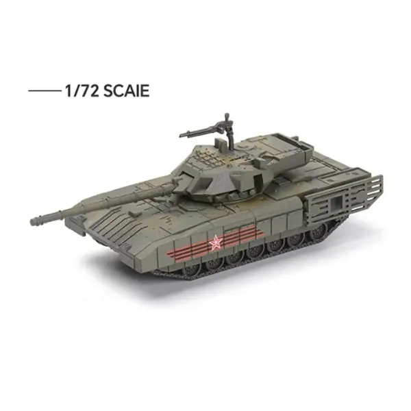 1/72 M1A2 US Army Tank & Leopard 2A7 Model Kit - Image 8