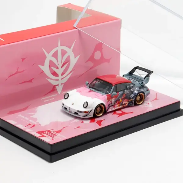 Flame 1:64 Porsche RWB Collector Car Model - Image 9