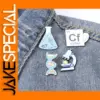 Science Chemistry Enamel Pin Pharmacist Brooch